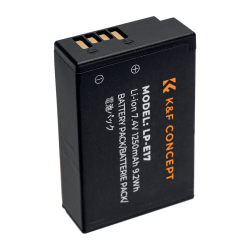 Batería K&F CONCEPT tipo Canon LP-E17 - 1250mAh