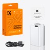 Batería K&F CONCEPT tipo Sony NP-FW50 - 1100mAh - Con conector USB Tipo C