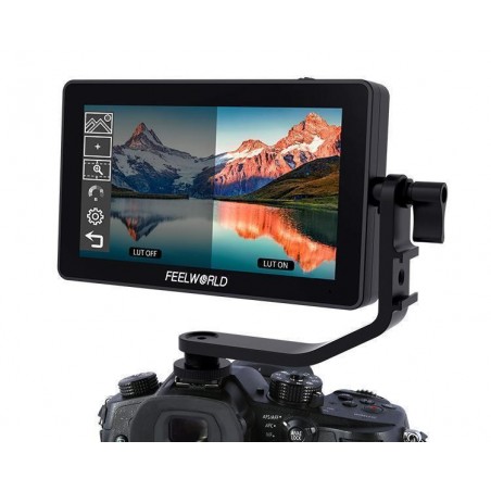 Monitor FEELWORLD F6 Plus para cámaras DSLR - 5.5 pulgadas touchscreen - 3D LUT