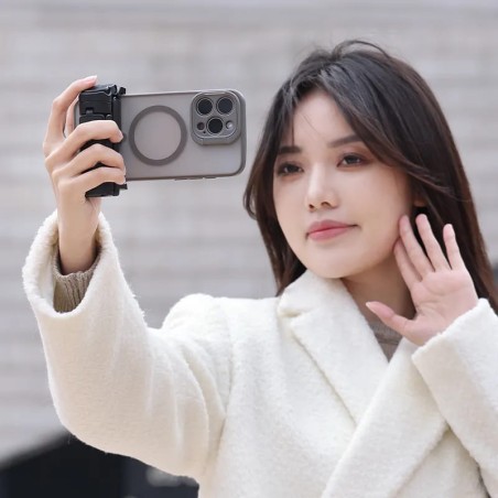 Mini trípode ULANZI JJ02 - Extensible con control remoto Bluetooth - Para celulares smartphone