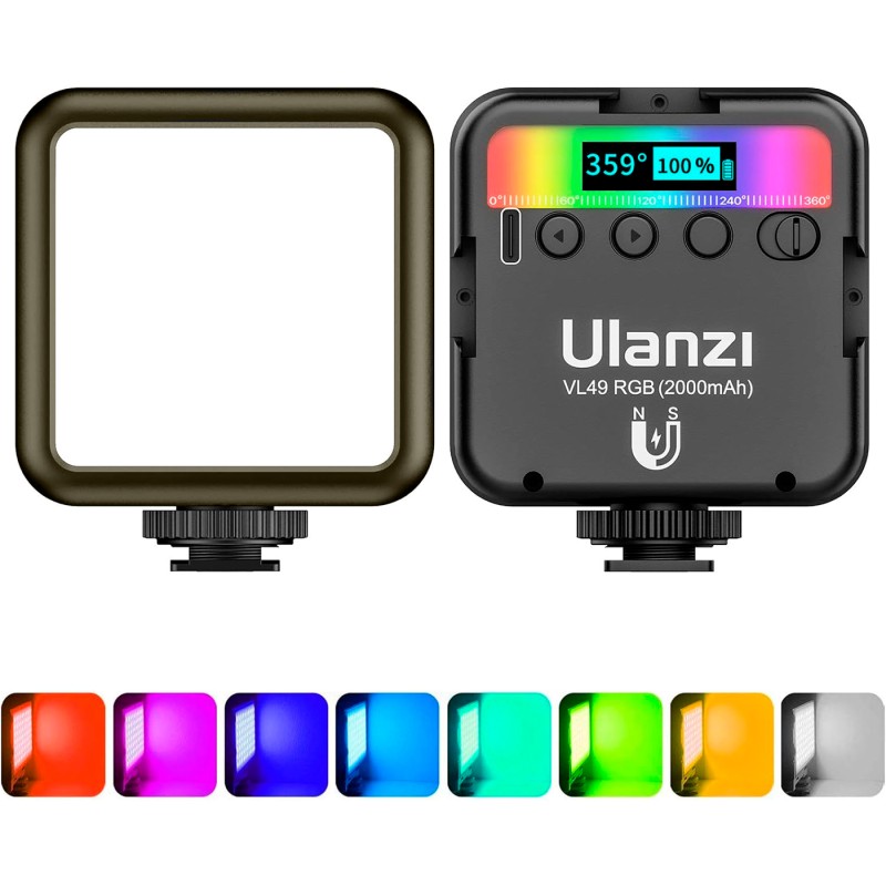 Luz led ULANZI VL49 RGB con batería incorporada