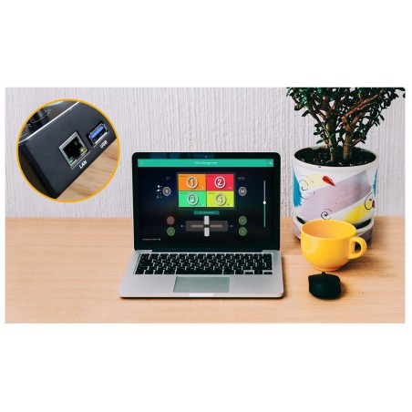 Mezcladora de video FEELWORLD LivePro L1 para transmisiones en vivo