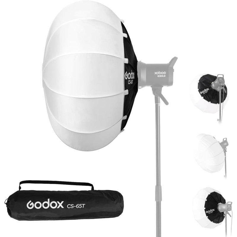 Softbox Godox CS-65T tipo antorcha plegable de 65cm - Montura Bowens