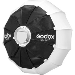 Softbox Godox CS-50T tipo antorcha plegable de 50cm - Montura Bowens