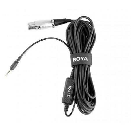 Micrófono pechero DUAL BOYA BY-M1DM omnidirecional para cámaras, celulares y grabadoras