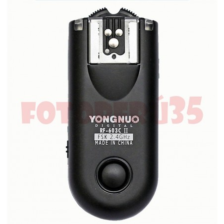 Disparador flash trigger Yongnuo RF-603 II (Una unidad)
