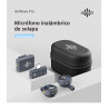 Micrófono inalámbrico magnético LUUCCO AirWave PRO Combo - Incluye 2 micrófonos y 2 receptores - Para cámaras y celulares