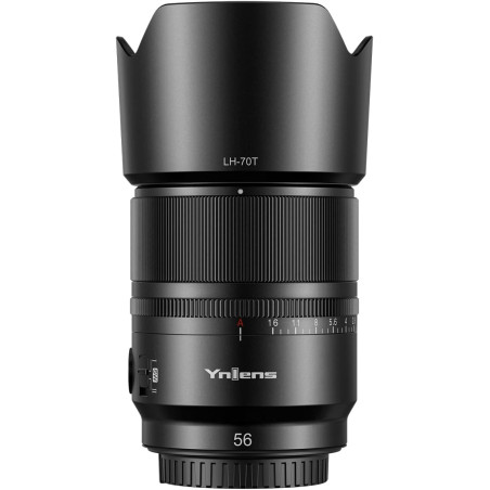Lente YONGNUO YN56mm F1.4S - Para Sony - APS-C - Incluye control remoto BR-L1