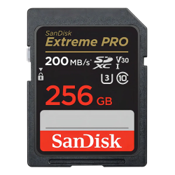 Memoria SD de 256GB Sandisk...