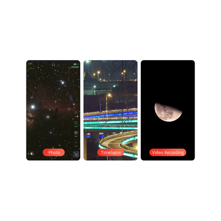 Telescopio inteligente ZWO Seestar S30 - 30mm f/5