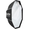 Softbox Octagonal GODOX UL-BOX-Octa-90 de 90cm - Armado rápido - Incluye grilla y disco beauty