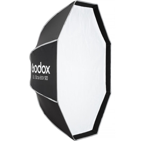 Softbox Octagonal GODOX UL-BOX-Octa-90 de 90cm - Armado rápido - Incluye grilla y disco beauty