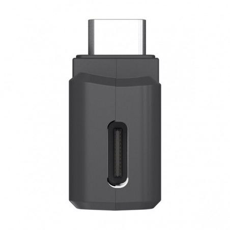 Adaptador de micrófono de 3.5mm para cámara Insta360 vertical con puerto de carga - ONE X2