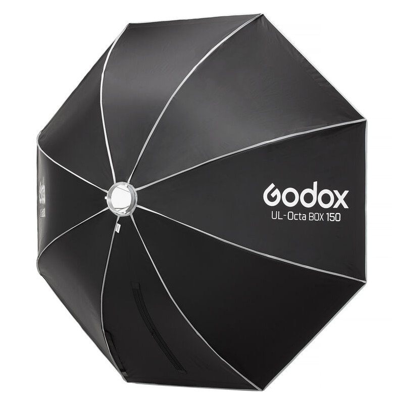 Softbox Octagonal GODOX UL-BOX-Octa-150 de 150cm - Armado rápido - Incluye grilla y disco beauty