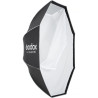 Softbox Octagonal GODOX UL-BOX-Octa-150 de 150cm - Armado rápido - Incluye grilla y disco beauty