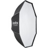 Softbox Octagonal GODOX UL-BOX-Octa-150 de 150cm - Armado rápido - Incluye grilla y disco beauty