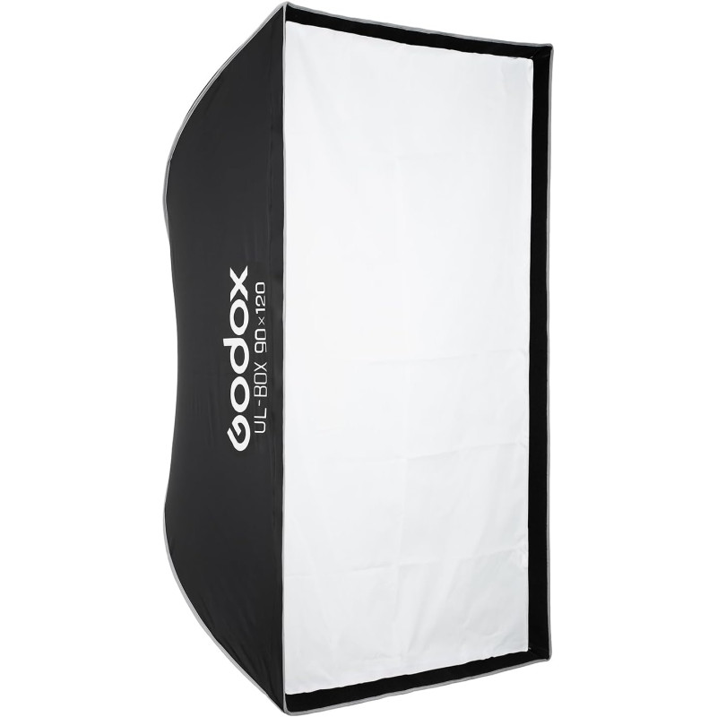 Softbox Rectangular GODOX UL-BOX-90x120 de 90x120cm - Armado rápido - Incluye grilla y disco beauty