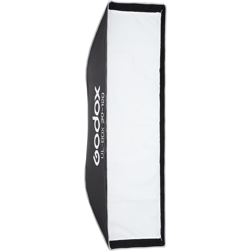 Softbox Strip GODOX UL-BOX-30x120 de 30x120cm - Armado rápido - Incluye grilla y disco beauty