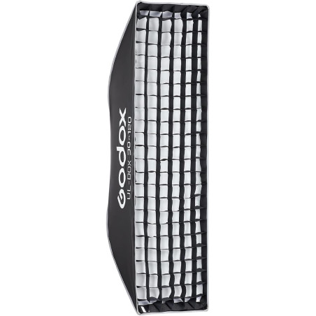 Softbox Strip GODOX UL-BOX-30x120 de 30x120cm - Armado rápido - Incluye grilla y disco beauty