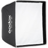 Softbox Cuadrado GODOX UL-BOX-40 de 40x40cm - Armado rápido - Incluye grilla y disco beauty