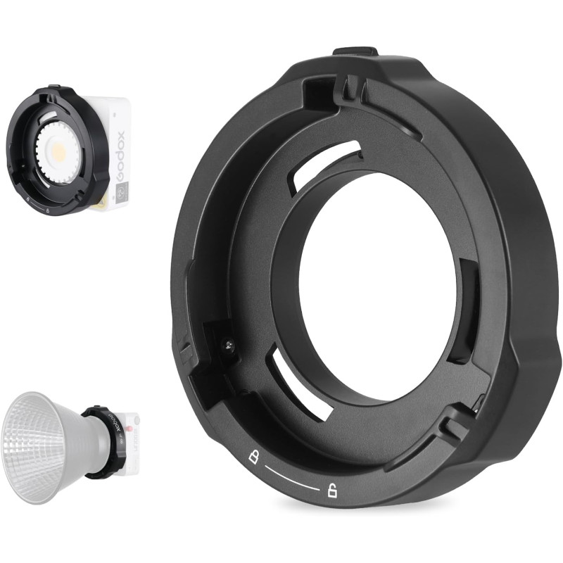 Adaptador GODOX ML-GB de montura Godox a montura Bowens
