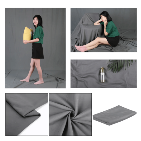 Fondo Fotográfico Gris de 3x3 metros