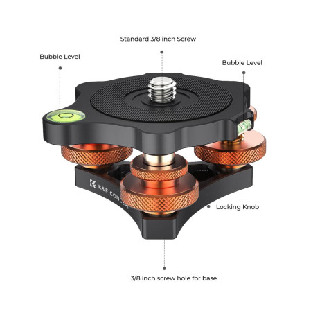 Nivelador de precisión K&F Concept LP-48
