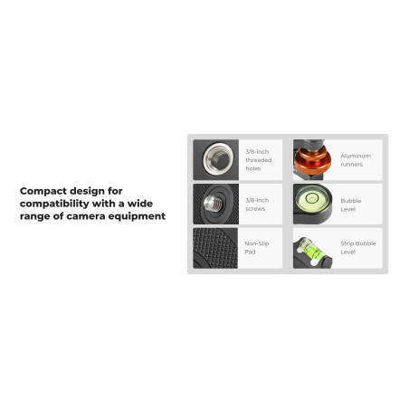 Nivelador de precisión K&F Concept LP-48