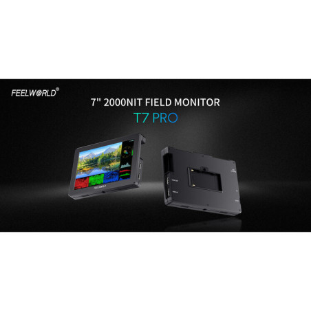 Monitor FEELWORLD T7 PRO para cámaras HDMI - De alto brillo 2000 nits