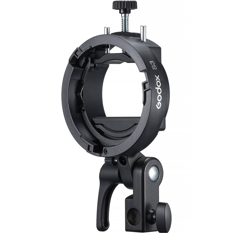 Bracket Godox de Montura Bowens Tipo "S3" para flash portátil