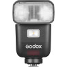 Flash portátil GODOX V480 Canon Nikon Sony (incluye batería y cargador)
