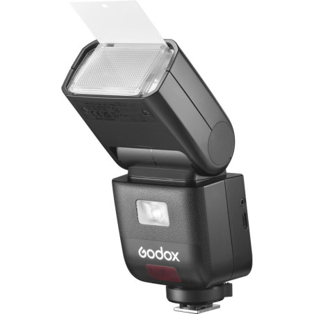 Flash portátil GODOX V480 Canon Nikon Sony (incluye batería y cargador)