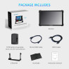 Monitor FEELWORLD T10 para cámaras HDMI - 10.1 pulgadas IPS Touchscreen - 500 nits