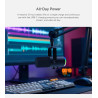 Microfono LUUCCO Melo S2 RGB- Inalámbrico USB y XLR - Profesional de estudio